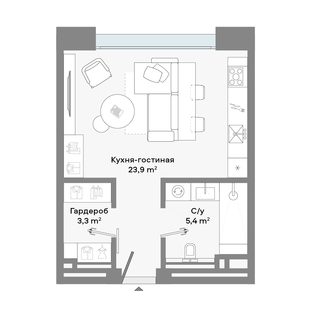 Купить резиденцию в ЦАО рядом с Кремлём, Москва Сити